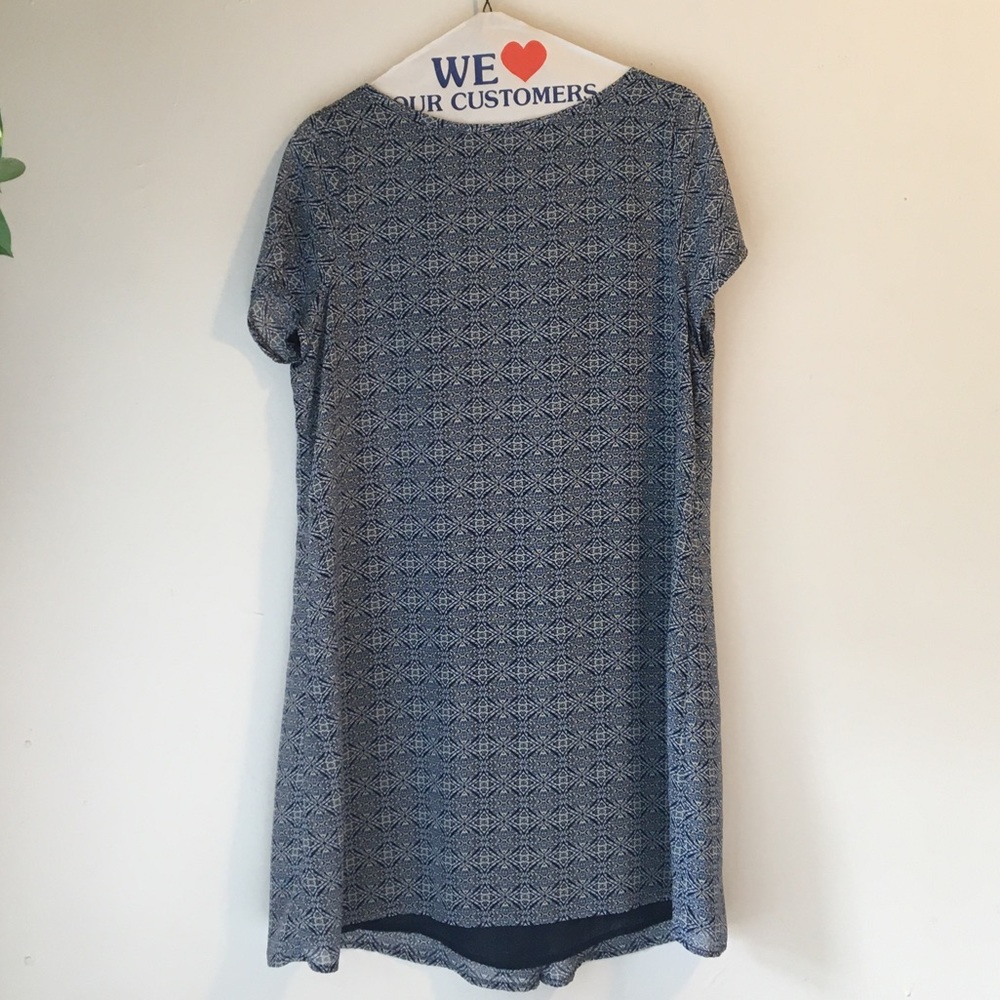 ✨Blue Fox’s sundress, plunging back, size medium